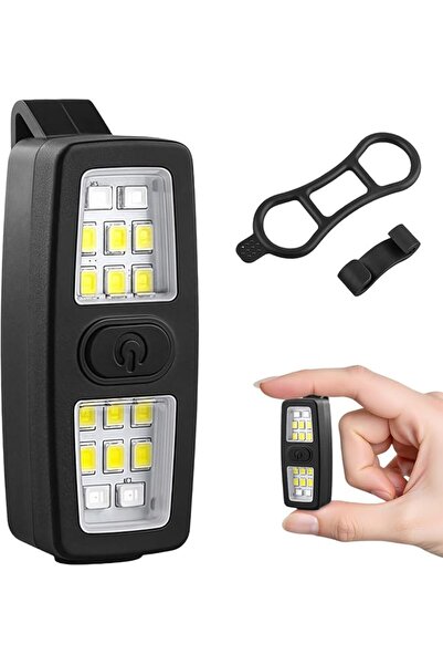 TERRIFI Clip On Flashlight, Running Light, Rechargeable Safety Lights, LED Wo...