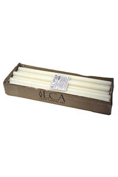 LCA Lumanari Decorative Albe, Capete Stalpi, 1000 g