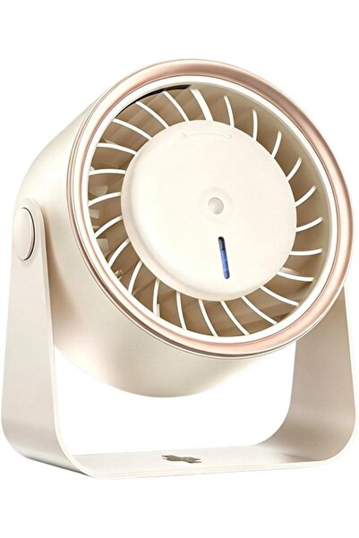 STARSTAR Spray-type desktop fan, rechargeable cooling blower, 5-speed air coo...