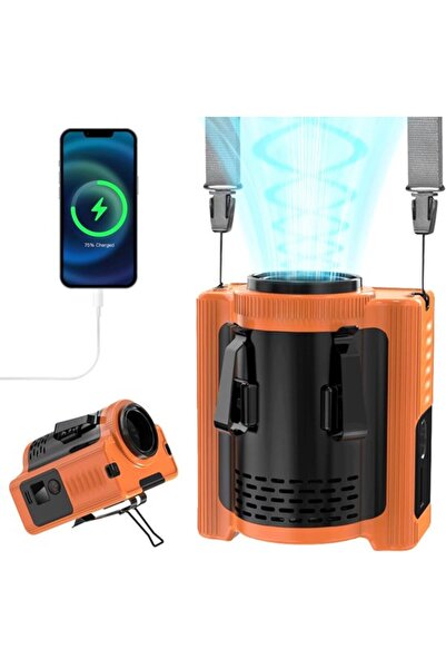 Morvena Picks Ventilator pentru gât cu 5 viteze, ventilator cu centură reîncă...