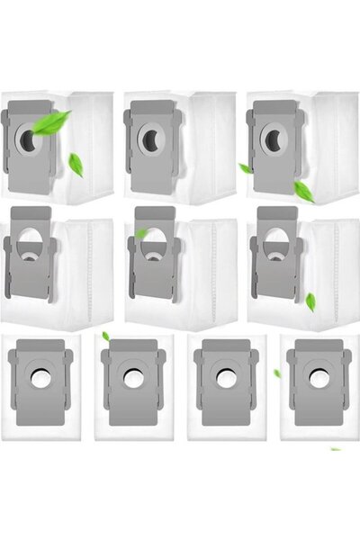 STARSTAR Ten vacuum bags for iRobot Roomba i7, i7+, i7Plus, i8, i8+, i3, i3+,...