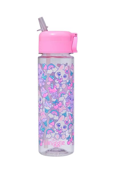 SMIGGLE Bright Eyes Plastic Water Bottle 650 ml Pink 457627