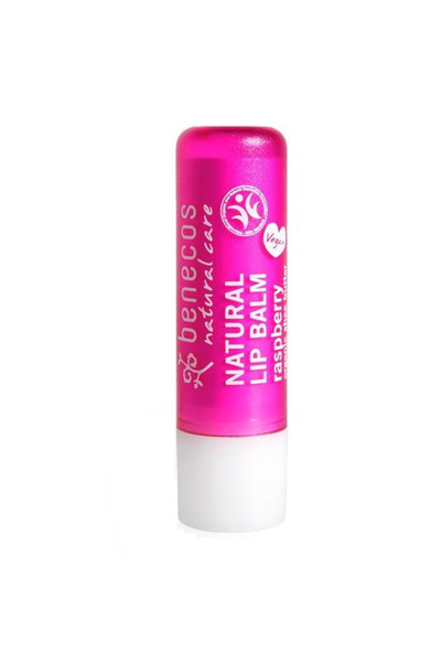 benecos Shea Butter Raspberry Lip Balm, 4.8 g