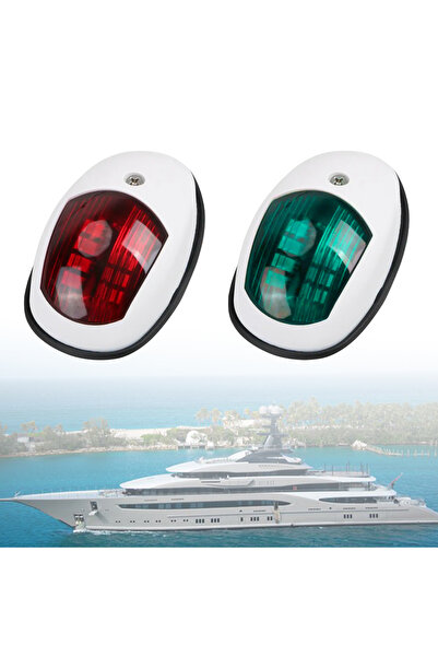 Choice4 white 1 10-30V LED Navigation Light Signal Warning Waterproof Lamp St...