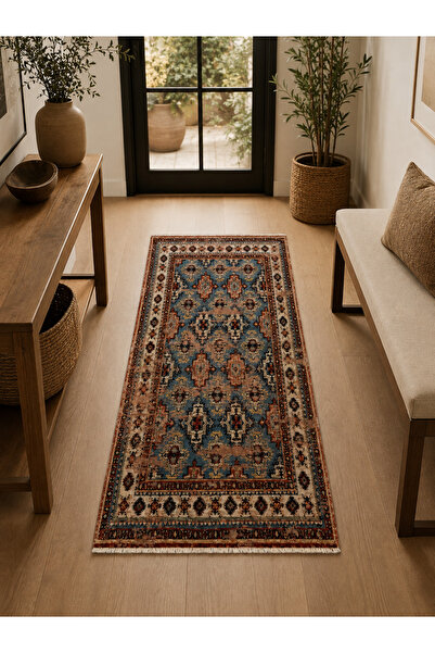 Assos Kaymaz Tabanlı Yıkanabilir Klasik Kilim