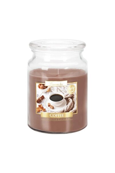 LCA Lumanare Parfumata in Borcan cu Capac Cafea, 100 Ore