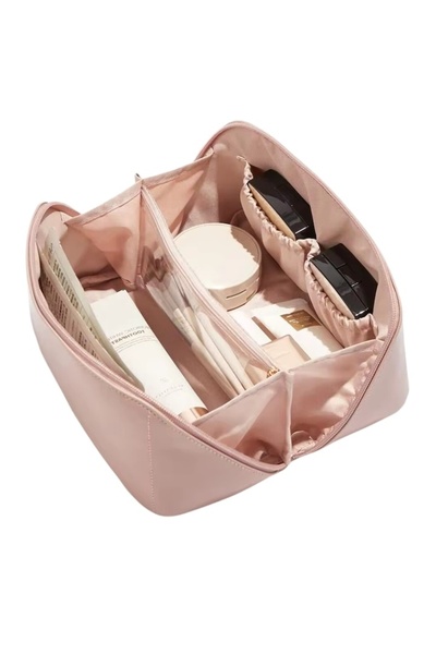 MACVI Geantă cosmetică elegantă din piele impermeabilă — Organizare perfectă ...