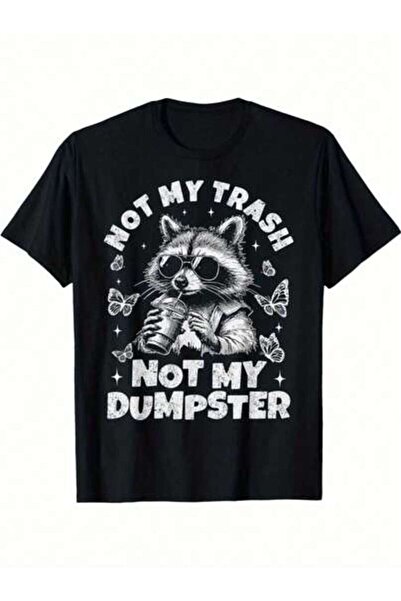 2BIR 1pc Womens Funny Raccoon Graphic TshirtCotton 180gsm.Printed Tee.Unisex ...