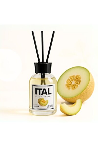 İtal Odorizant de cameră, ITAL, Bețișoare de bambus, Parfum de pepene galben,...