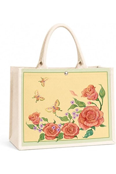 GALADUNE Women Canvas Handbag, Reusable Shopping Beach Bag, Birthday Mother's...
