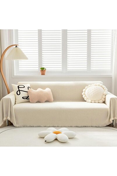 Arabest Sofa Covers,Decorative Couch Throw,Plain Color,Versatile,180 x 150cm ...