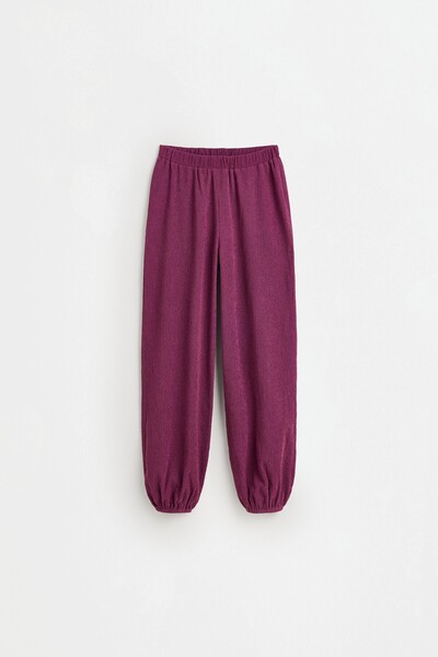 LEFTIES Krep şalvar pantolon