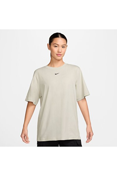 Nike W NSW TEE ESSNTL LBR FD4149-072 Εκρού S