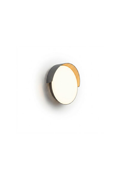 Siera Outdoor Round Wall Light Black 2737