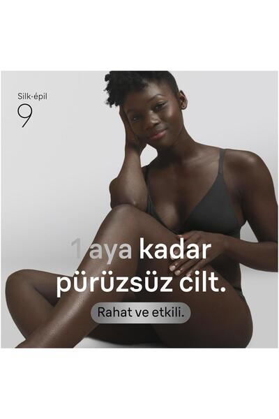 Braun Silk·épil 9 Epilatör, Islak ve Kuru, Kalıcı Pürüzsüz Cilt, 9-061