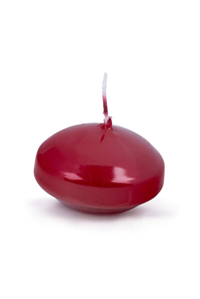 donau Floating Candles, Round, Lacquered, 48 X 28Mm, 12Pcs/Set, Home - Red, R...