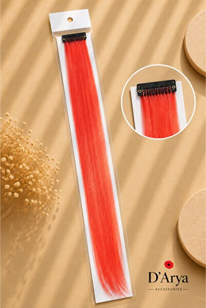 Darya D’Arya Snap-On Colorful Hairpiece 40-50 cm Children Young Women Hair Ac...