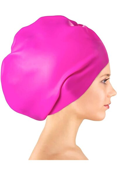Aputue Swimming Cap, Waterproof Silicone Bathing Cover, Elastic Hair Protecti...