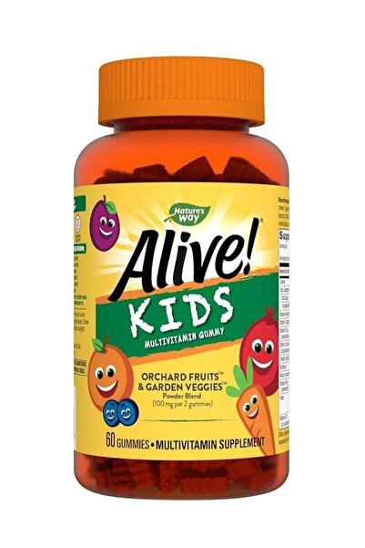 Alive Gummies 60S Multi-Vit For Chld