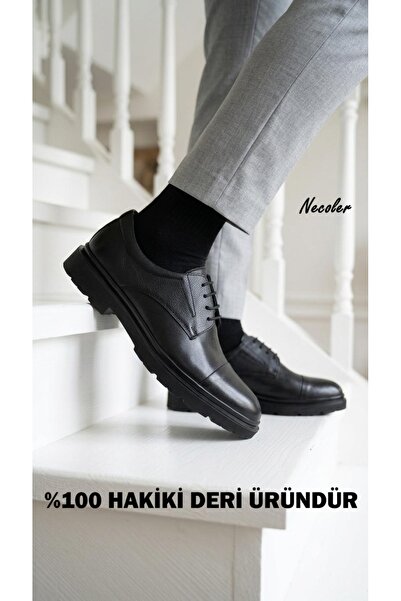 Generic Brand 100% Genuine Leather, Lightweight Eva Sole Classic Shoes (142-143)
