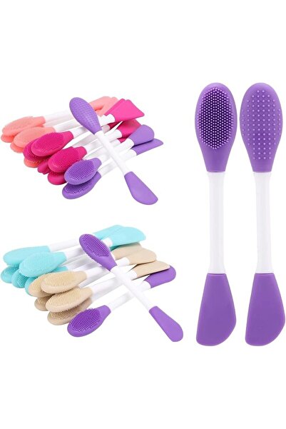 Tazweeq Silicone Face Mask Applicator, 2 in 1 Double-Sided Facial Scrubber Br...