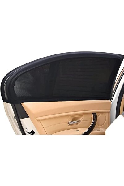 ECVV 2pcs Car Window Shade for Rear Side Windows, Adjustable Mesh Sunshade wi...