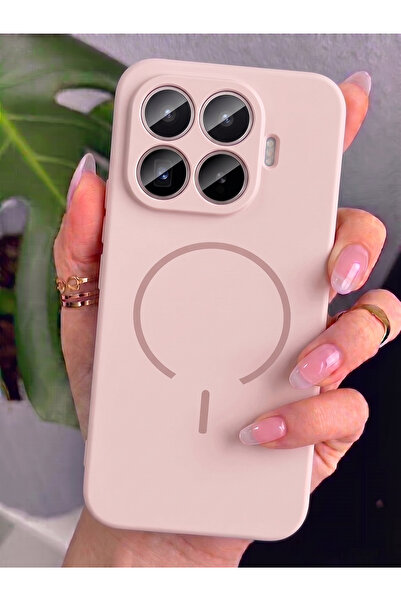 Rivor Xiaomi Mi 17T Uyumlu Kılıf MagSafe Özellikli Lüks Soft Touch Hassas Kam...
