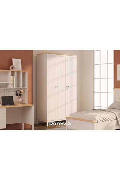 Doressa Living Felix 3 Kapılı Gardırop