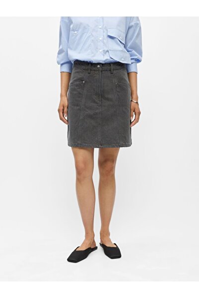 Object Fustă scurtă din denim