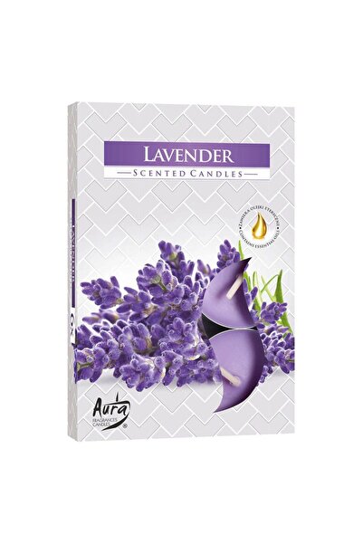 BISPOL Set 7 x 6 Lumanare Pastila, Lavanda