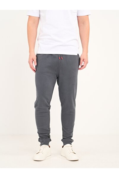 Lee Cooper - Pantaloni lungi barbat sport de culoare uniforma