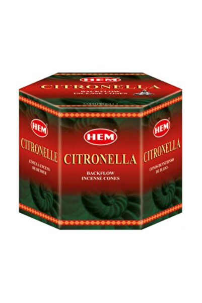 Hem Conuri Parfumate Backflow, Citronella, 40 Bucati