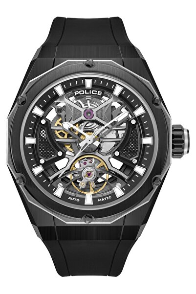 Police Mens Watch PEWGR0082301, Automatic, 45mm, 5ATM
