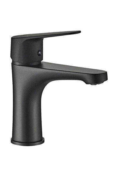 Kuchinox Baterie lavoar, SAGRA, cu ventil click-clack, montare pe blat, negru...