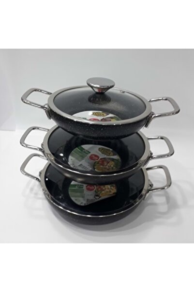 Tuna konak alışveriş OMLET SET 3 LÜ MTL.KULP