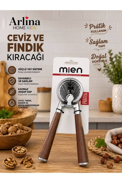 Arlina Home Kids Premium Metal Nut & Walnut Crusher