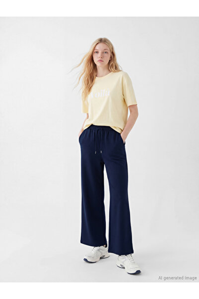 LC Waikiki Pantaloni de trening de damă cu talie elastică și atingere moale