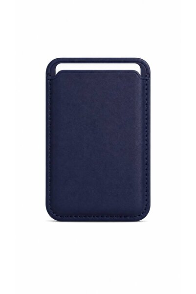 n noppax Micro Woven Wallet Leather Card Holder with Magsafe for iPhone