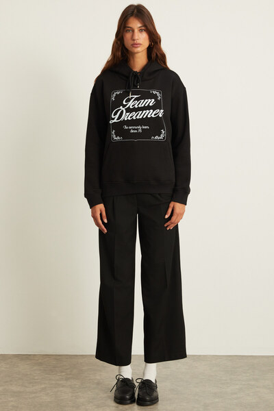 ETHIQUET Sabine Women's Black Sweatshirt