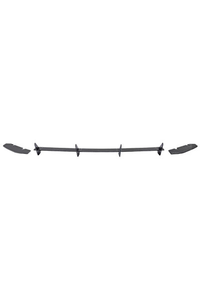 tuningset Удължител за задна броня за дифузьор, подходящ за Seat Leon Mk3 5F ...