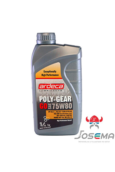 Skin Generics TRANS POLY GEAR GO 75W80- 1L Kross SN40121-KS-19596