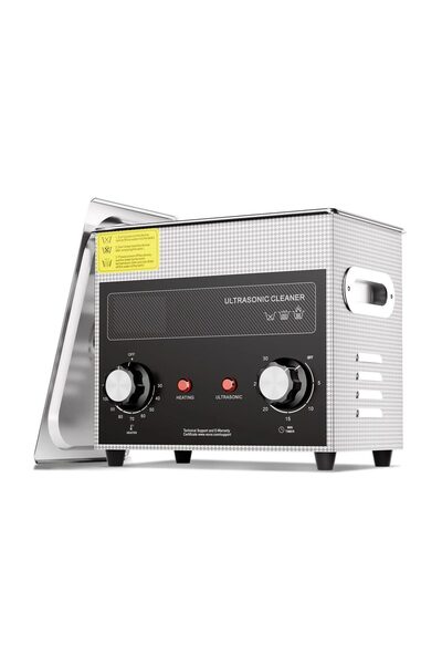 OMS Aparat de curatat cu ultrasunete, Capacitate 3 l, 120W, 40kHz, Cosuri si ...