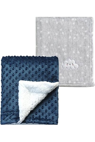 CREVENT 76X102CM Cute Plush Cozy and Warm Fleece Baby Blanket for Girls Infan...