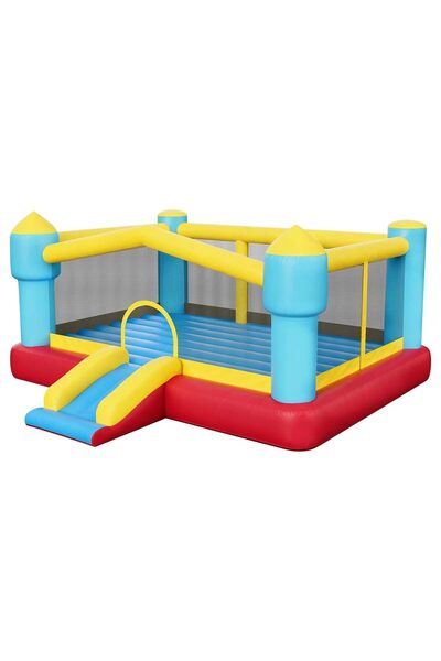 OMS Spatiu joaca multifunctional, Topogan, Zona sarituri, cos baschet, max 16...