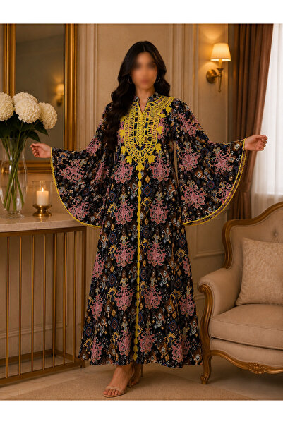 RONZA Women's Jalabiya by Lauren with Butterfly Sleeves