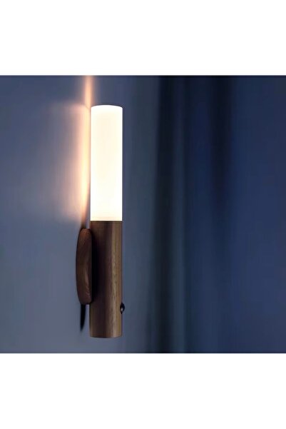 BLUE SİDE 1 Adet Hareket Sensörlü LED Duvar Lambası – Şarjlı USB-C, Manyetik ...