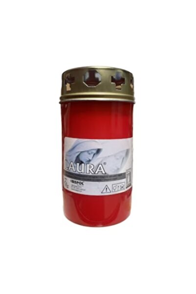 LCA Set 6 x Candela cu Capac W3Dc Rosu 45 Ore