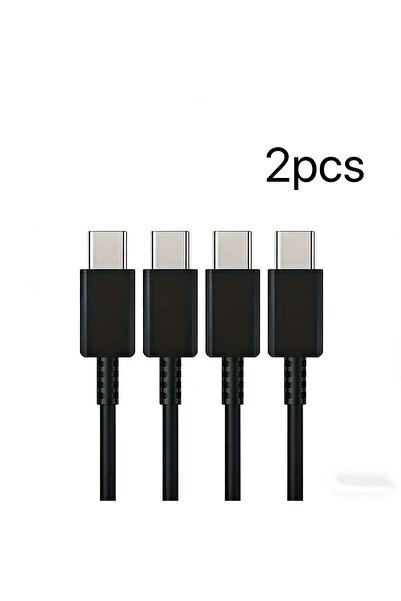Choice5 1.5m 2pcs 5A 45W PD USB-C Super Fast Charging Type-C Cable For S21 S2...