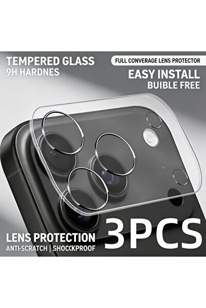 Choice1 Tempered glass 3PCS iPhone 17 Pro 3PCS Camera Lens Protector for iPho...