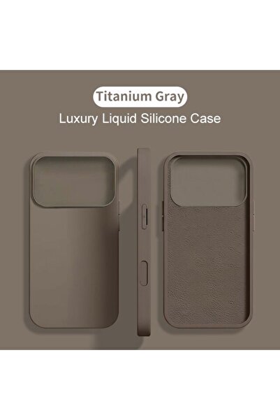 Choice12 iPhone17 Pro Max Titanium Gray For iPhone 17 Pro Max Original Liquid...